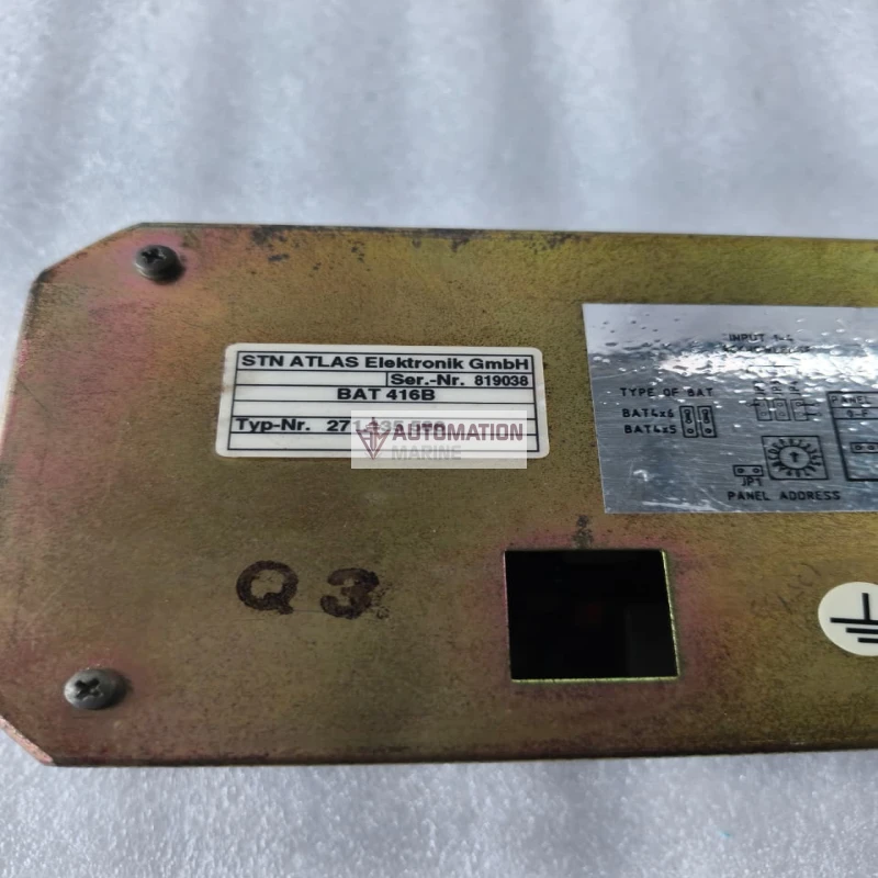STN ATLAS ELEKTRONIK BAT 416B Fire Alarm Control Display 271.135 586 | 24V Marine Fire Alarm Panel thumbnail 8