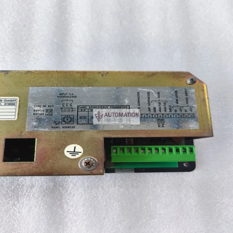 STN ATLAS ELEKTRONIK BAT 416B Fire Alarm Control Display 271.135 586 | 24V Marine Fire Alarm Panel thumbnail 9