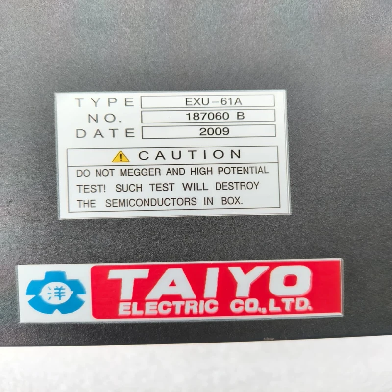 TAIYO Electric EXU-61A Automatic Voltage Regulator (AVR) | Generator Excitation Control Unit | Industrial Automatic Voltage Regulator Module thumbnail 9