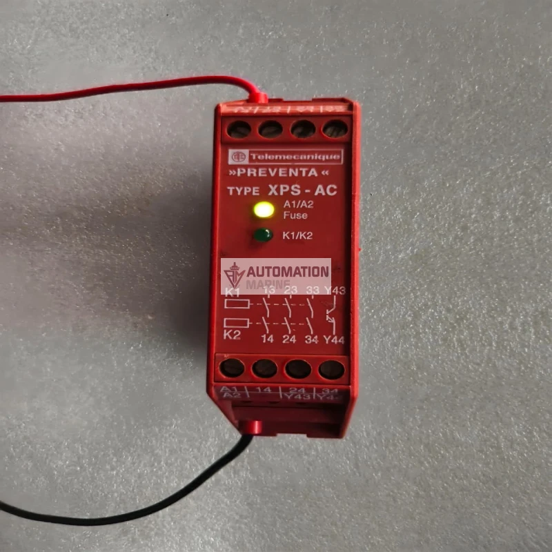 Telemecanique Preventa XPS-AC XPSAC5121 Safety Relay Module – 24V AC/DC, 3 NO / 1 NC Safety Outputs thumbnail 8
