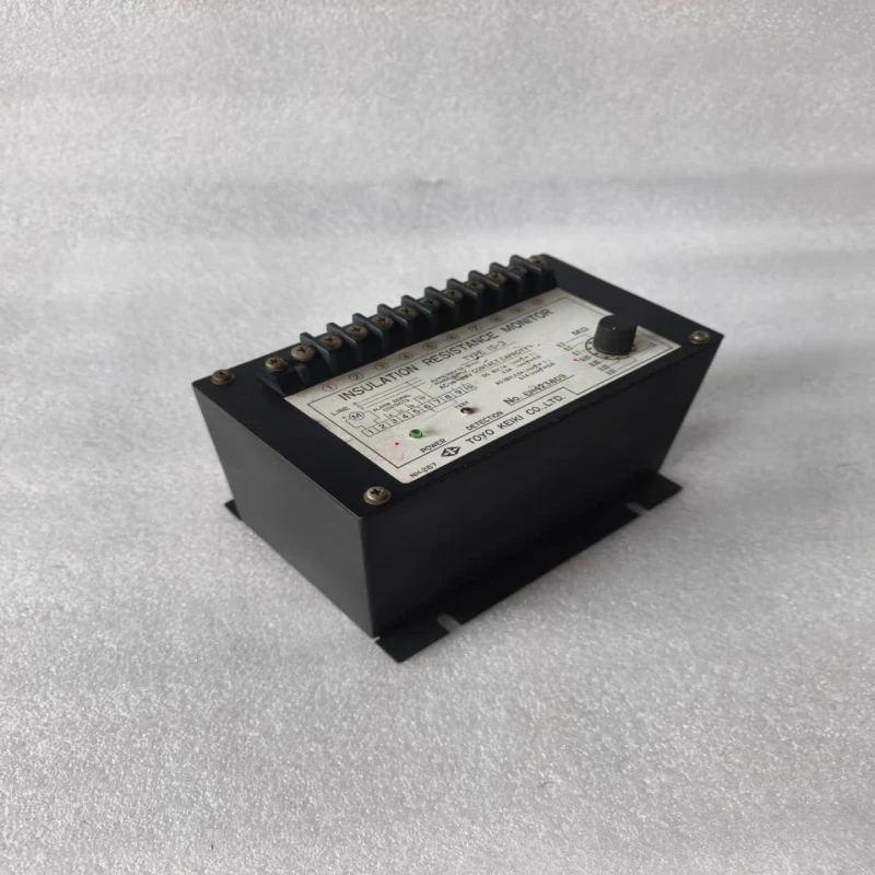 Toyo Keiki IS-3 Insulation Resistance Monitor | Industrial Ground Fault Monitoring Relay | Adjustable 0.01–1.5 MΩ | AC 115V thumbnail 5