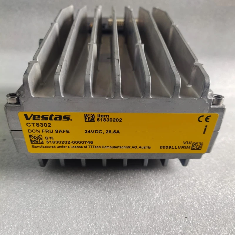Vestas CT8302 DCN FRU SAFE Module 51830202 | Wind Turbine Generator Safety Control Module | Industrial Automation Spare Part thumbnail 5