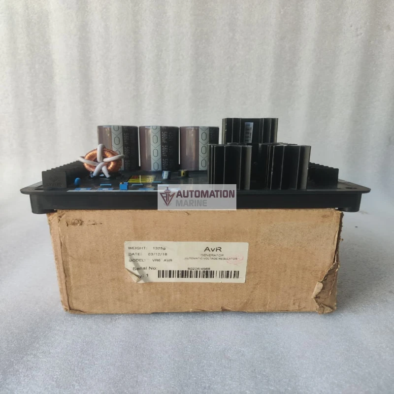 VR6 Automatic Voltage Regulator (AVR) – 65 VDC 12A Output, Shunt And PMG Excited, 1/3 Phase Generator AVR 2018035 thumbnail 2