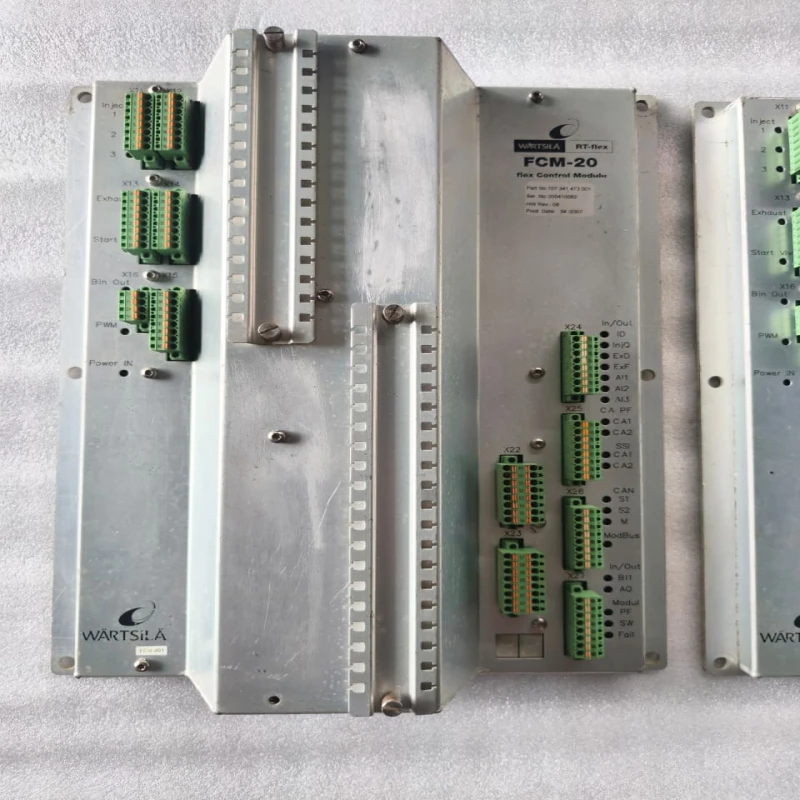 Wartsila RT-flex FCM-20 Flex Control Module Part No. 107341473001 | Marine Engine Control Module | Industrial Automation Controller thumbnail 2
