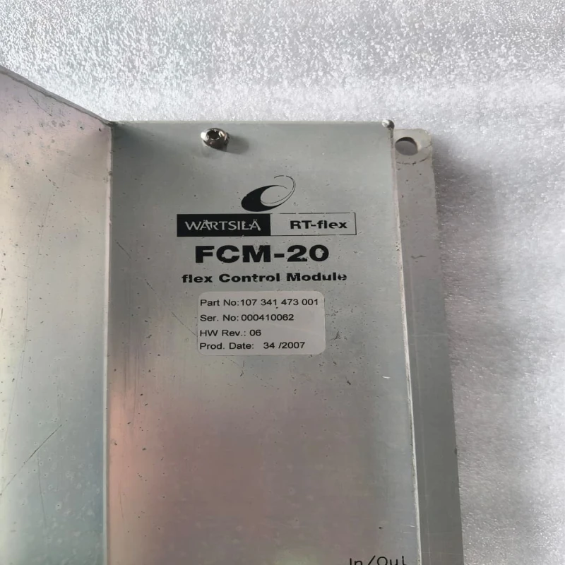 Wartsila RT-flex FCM-20 Flex Control Module Part No. 107341473001 | Marine Engine Control Module | Industrial Automation Controller thumbnail 5
