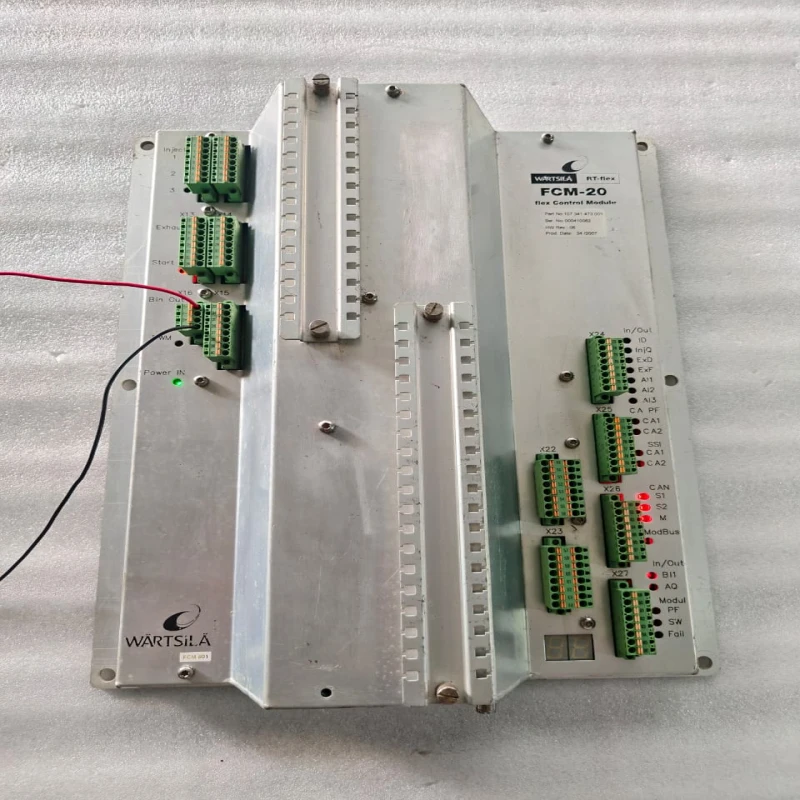 Wartsila RT-flex FCM-20 Flex Control Module Part No. 107341473001 | Marine Engine Control Module | Industrial Automation Controller thumbnail 6