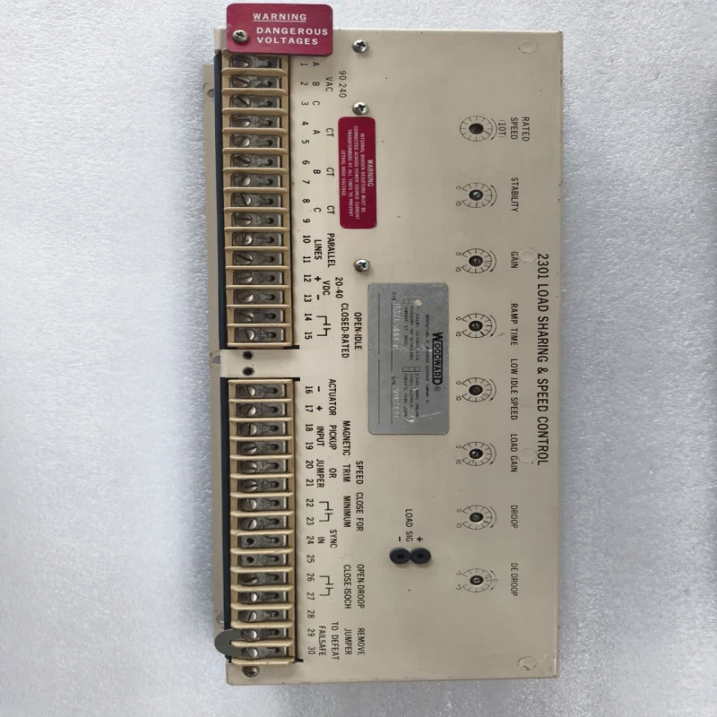 Woodward 2301 Load Sharing And Speed Control Module P/N 8271-444 | Generator Engine Governor Controller | Genuine Woodward thumbnail 7