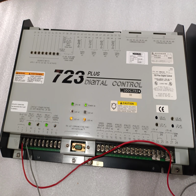 Woodward 723PLUS Digital Control 9906-619 Engine Governor &amp; Speed Control Module thumbnail 6