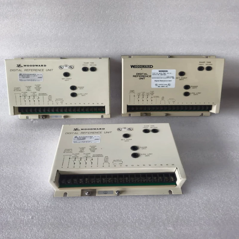 Woodward 8272-682 Digital Reference Unit | Generator Speed And Load Control Module | Industrial Engine Control System thumbnail 6
