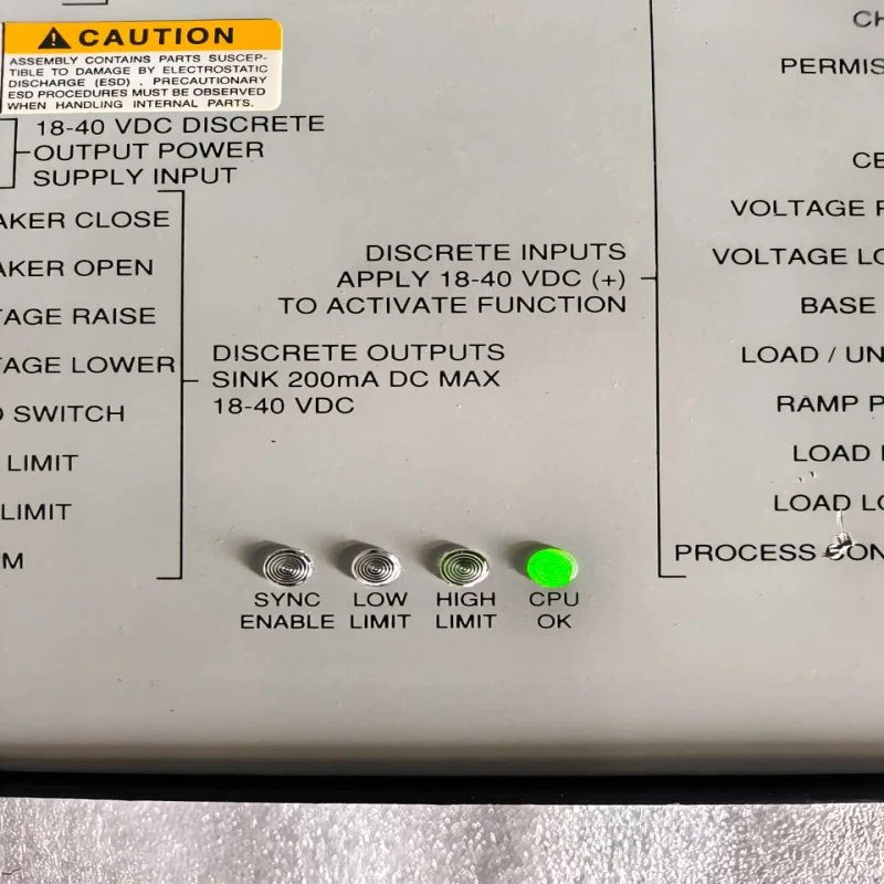 Woodward 9905-363 Digital Synchronizer and Load Control | Generator Synchronizing Controller | Automatic Load Sharing Parallel Generator Control Module thumbnail 5
