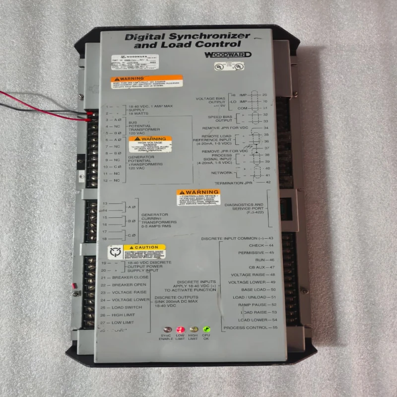 Woodward 9905-711 Digital Synchronizer and Load Control | Generator Synchronizing And Load Sharing Controller | 18-40VDC Industrial Control Module thumbnail 4