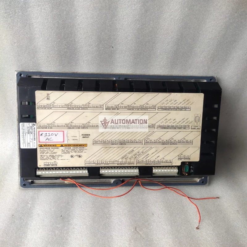 WOODWARD 9907-164 505 Digital Low Voltage Governor Turbine Control | 24VDC | Steam Turbine Controller | Rev J thumbnail 2