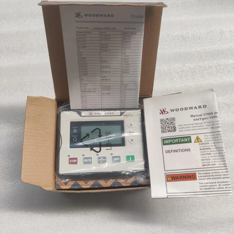 Woodward easYgen-1400 Genset Controller 8440-2251 | Automatic Generator Control Module thumbnail 2