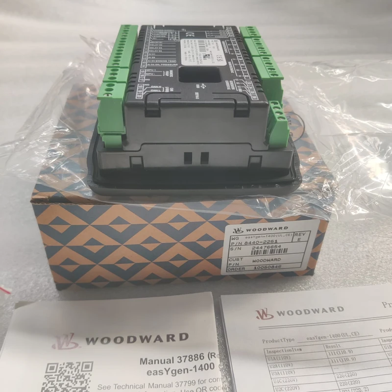Woodward easYgen-1400 Genset Controller 8440-2251 | Automatic Generator Control Module thumbnail 4