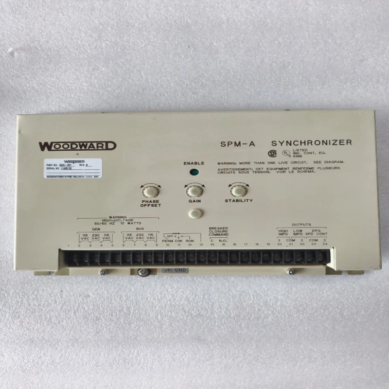 Woodward SPM-A Synchronizer 9905-001 Automatic Generator Synchronizer Module | Genset Synchronizing Controller thumbnail 6