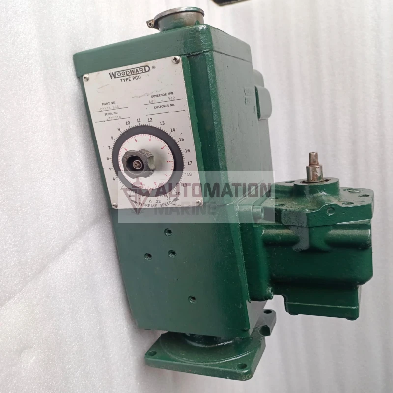 Woodward Type PGD Mechanical-Hydraulic Governor | Part No. C8574 866 (RPM 448–942) thumbnail 2