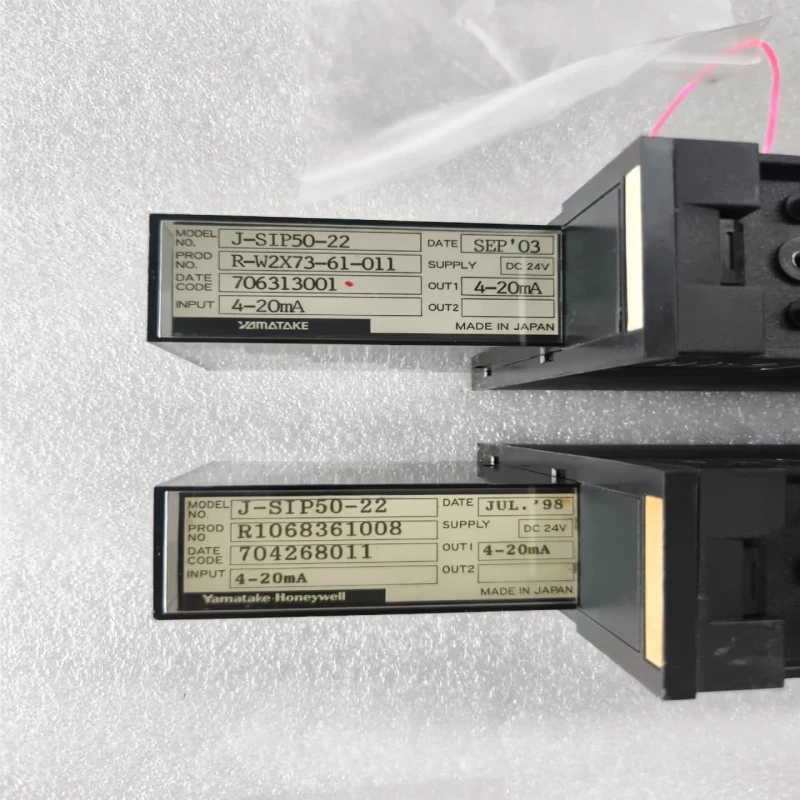 YAMATAKE  J-SIP50-22 4-20mA Signal Isolator Controller, DC 24V, 4-20mA Input &amp;amp;amp; Output thumbnail 6