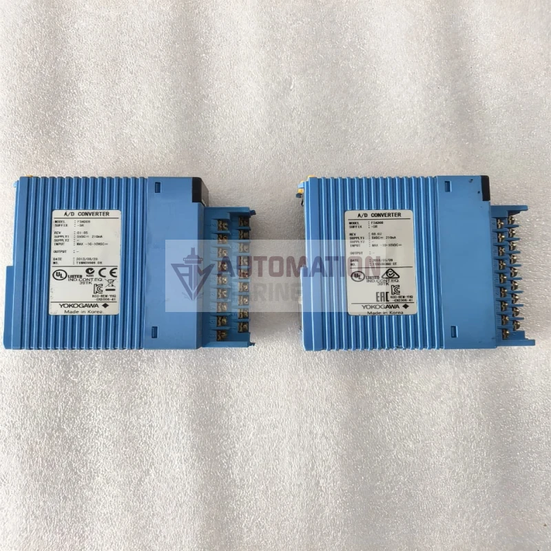 Yokogawa F3AD08-5R FA-M3 Series 8-Channel 16-Bit Analog Input Module A/D Converter, 0-5V / 1-5V / 0-10V / ±10V DC thumbnail 6