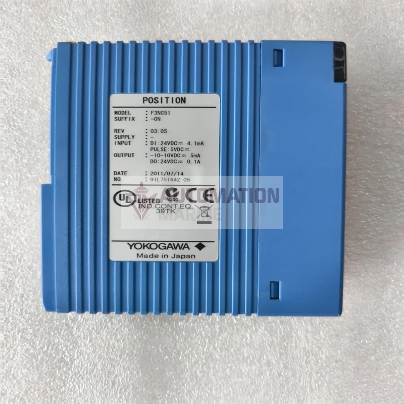 Yokogawa F3NC51-0N FA-M3 Series 1-Axis Positioning Module with Analog Voltage Output – Industrial Motion Control Module thumbnail 3
