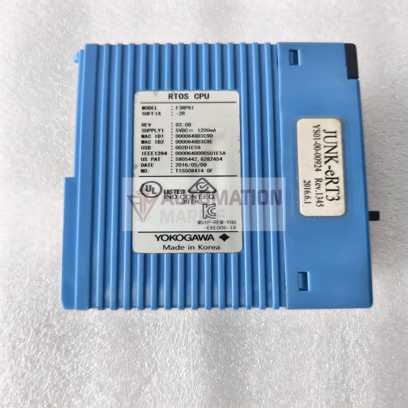 Yokogawa F3RP61-2R RTOS CPU Module | e-RT3 / FA-M3 Series Linux-Compatible Industrial Controller CPU thumbnail 3