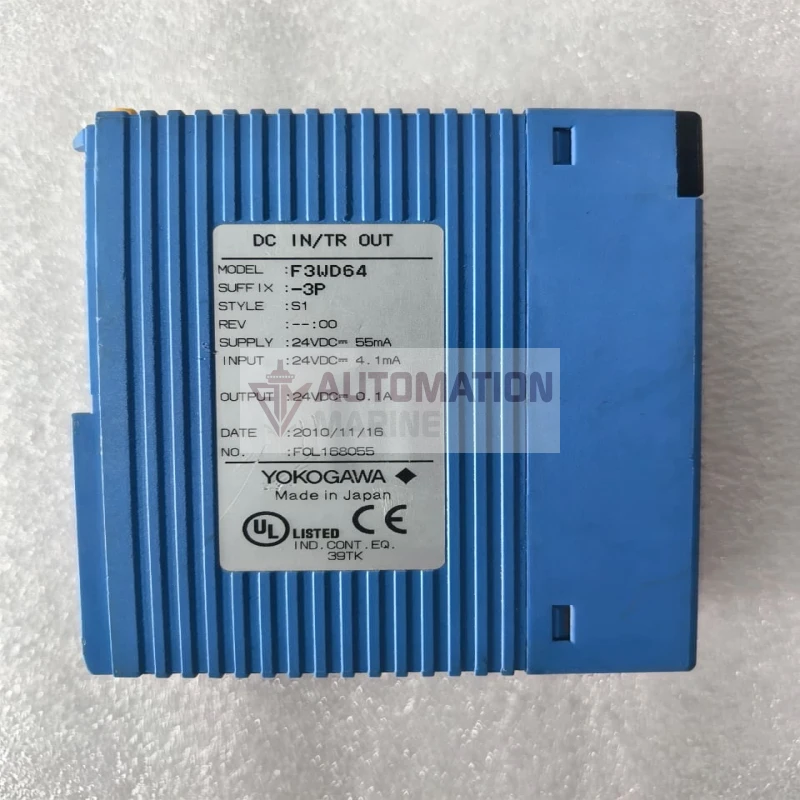 Yokogawa F3WD64-3P FA-M3 Digital Input/Output Module | 24V DC, 64-Point DC Input And Transistor Output PLC Module thumbnail 2