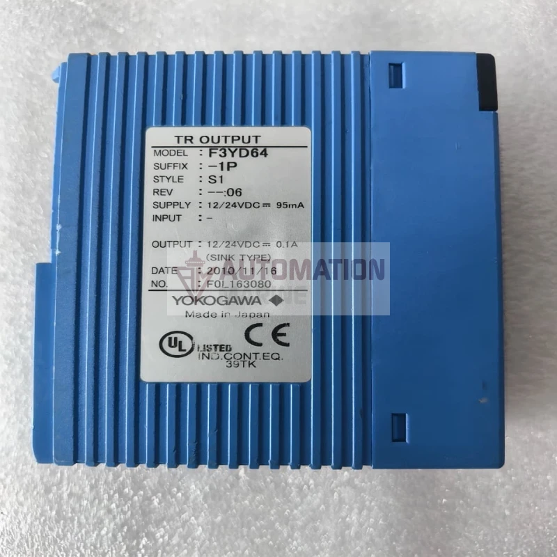 Yokogawa F3YD64-1P Transistor Output Module, FA-M3 PLC Series, 64-Point Sink Type Digital Output Module thumbnail 2
