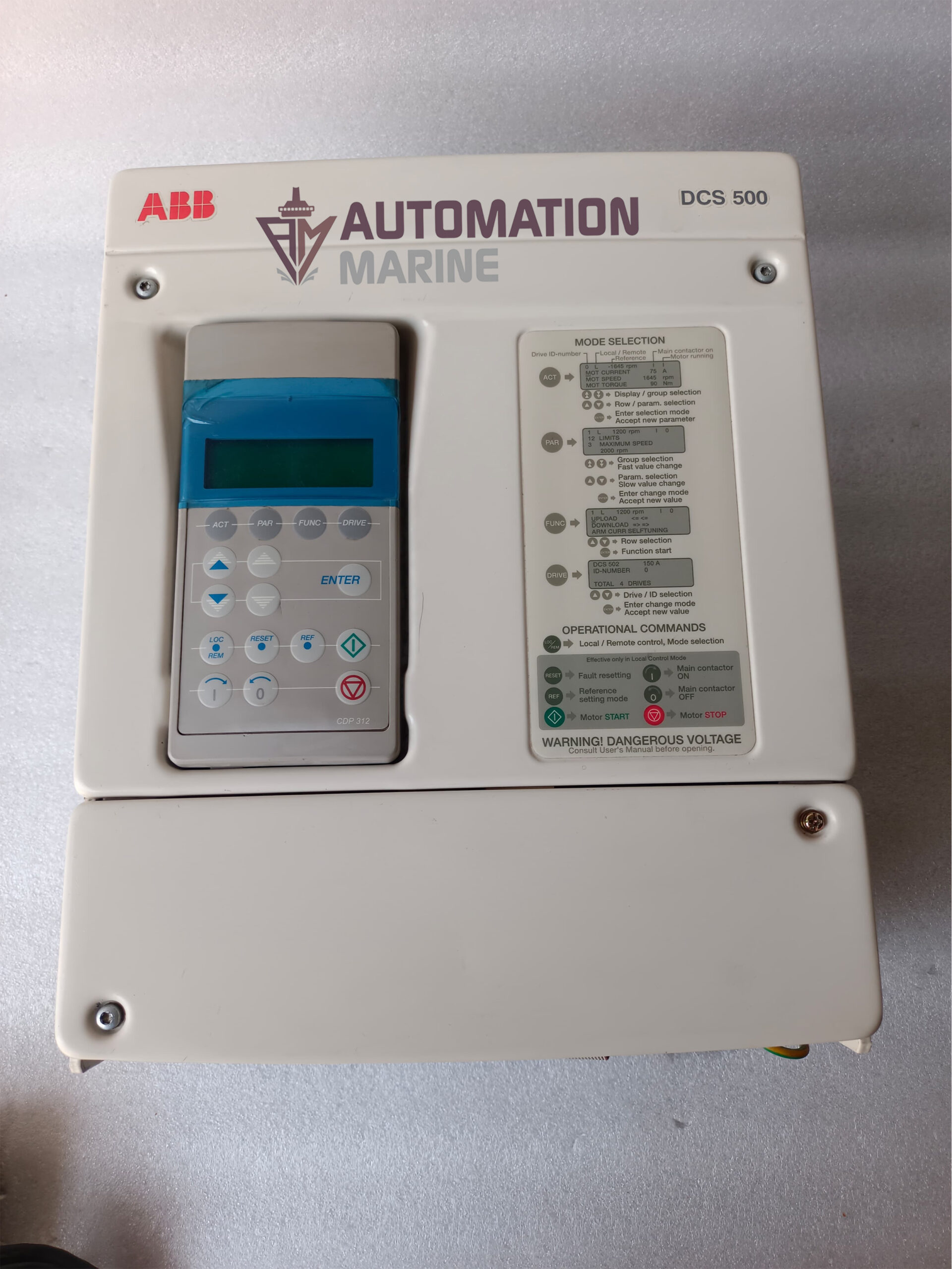 ABB DCS500 AUTO